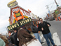Lining up for that famous Cheese Steak