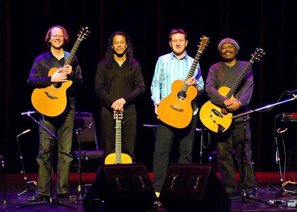 On stage in Victoria, BC 2007