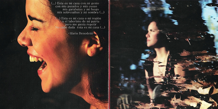 Laura Ocampo's CD Inside Cover